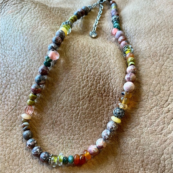 Sundance designs original choker style adjustable beaded necklace. - Picture 4 of 7